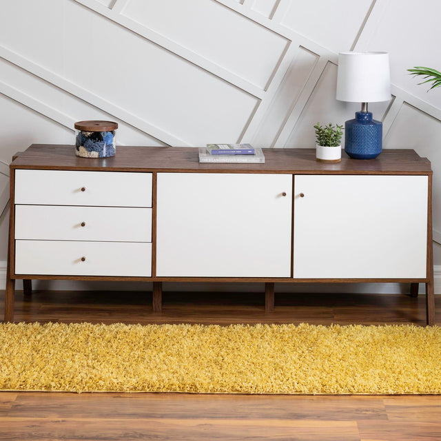 Yellow 2' 6 x 16' 5 Everyday Shag Runner Area Rug Thick Soft Touch Fluffy & Plush Shaggy Pile 100% Polypropylene With Cotton Backing Durable Carpet for Sale at Rug Engine