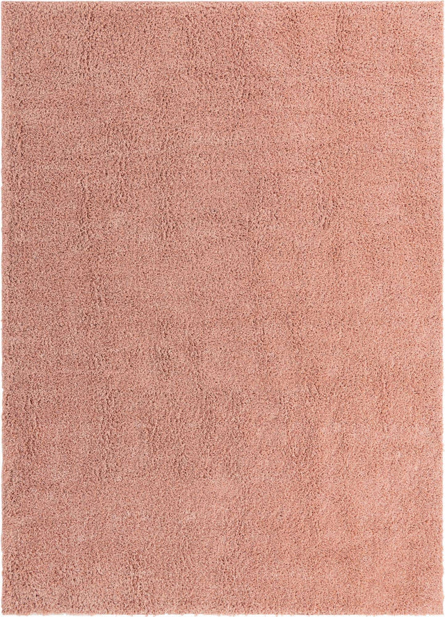 Rose Pink 10' x 13' 11 Everyday Shag Rectangle Area Rug Thick Soft Touch Fluffy & Plush Shaggy Pile 100% Polypropylene With Cotton Backing Durable Carpet for Sale at Rug Engine