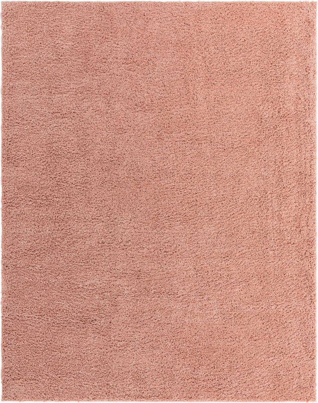 Rose Pink 10' x 13' Everyday Shag Rectangle Area Rug Thick Soft Touch Fluffy & Plush Shaggy Pile 100% Polypropylene With Cotton Backing Durable Carpet for Sale at Rug Engine