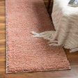 Rose Pink 2' 6 x 10' Everyday Shag Runner Area Rug Thick Soft Touch Fluffy & Plush Shaggy Pile 100% Polypropylene With Cotton Backing Durable Carpet for Sale at Rug Engine