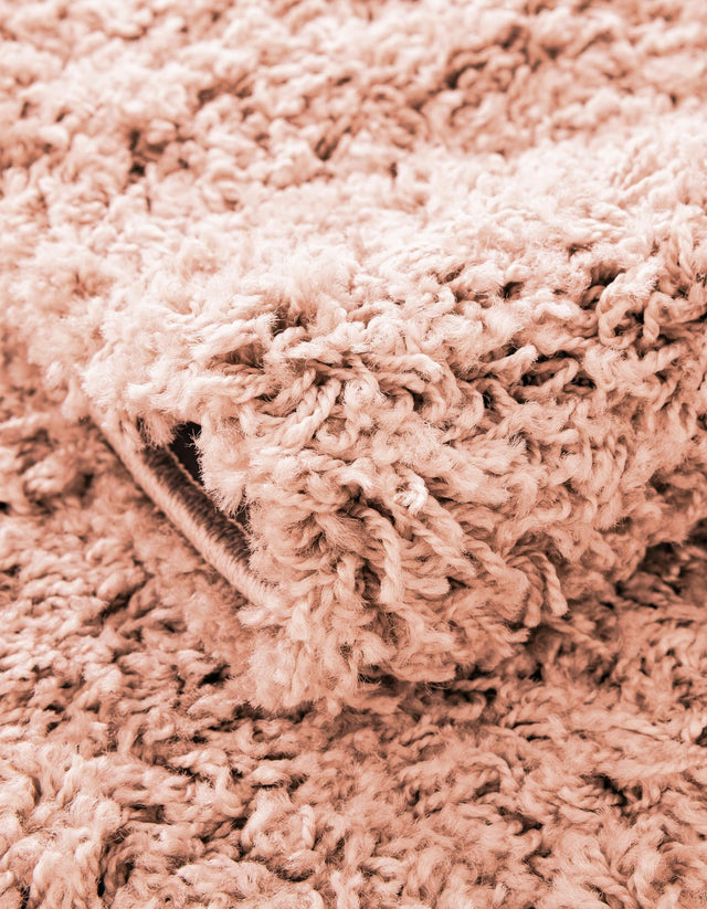 Rose Pink 2' 2 x 6' 7 Everyday Shag Runner Area Rug Thick Soft Touch Fluffy & Plush Shaggy Pile 100% Polypropylene With Cotton Backing Durable Carpet for Sale at Rug Engine