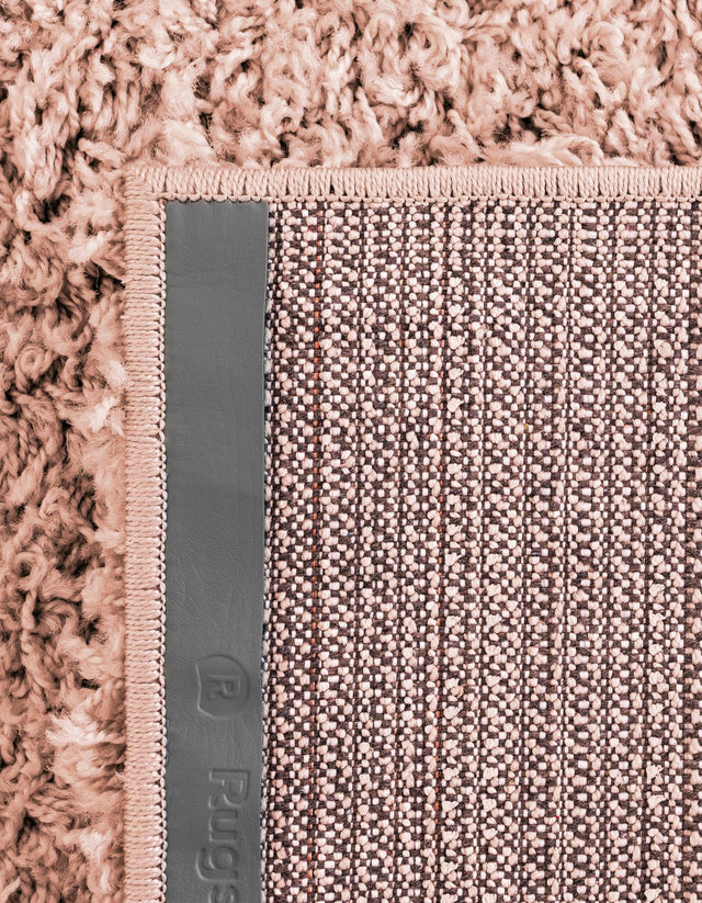 Rose Pink 2' 2 x 6' 7 Everyday Shag Runner Area Rug Thick Soft Touch Fluffy & Plush Shaggy Pile 100% Polypropylene With Cotton Backing Durable Carpet for Sale at Rug Engine