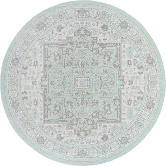 Mint 7' x 7' Whitney Round Area Rug