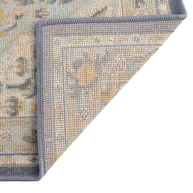 Sky blue 8' x 8' Whitney Square Area Rug