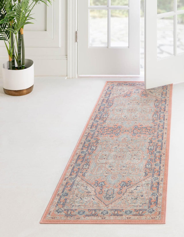 Powder Pink 2' 7 x 12' Whitney Runner Area Rug