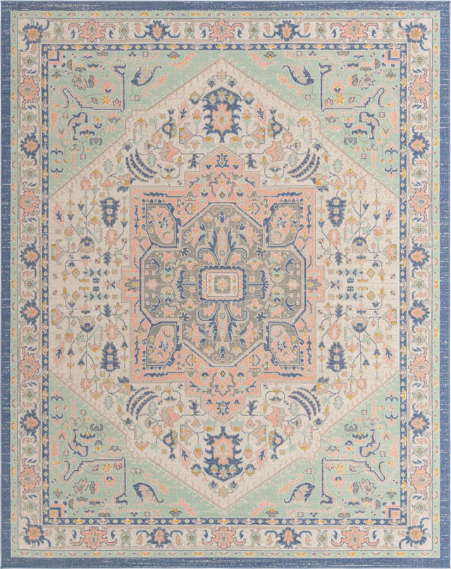 Multicolor 9' x 12' Whitney Rectangle Area Rug