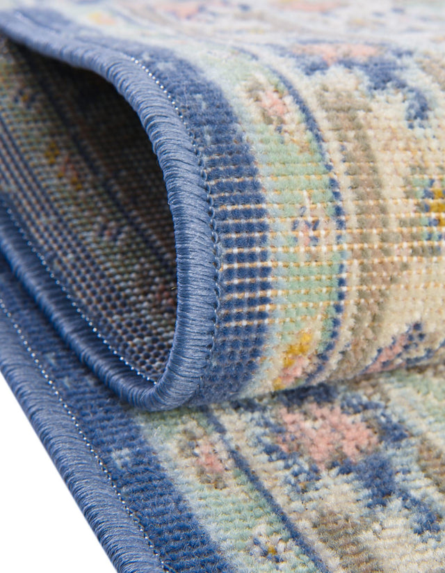 Multicolor 5' x 5' Whitney Round Area Rug