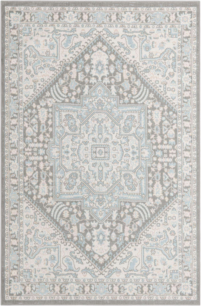 Cloud Gray 5' x 8' Whitney Rectangle Area Rug