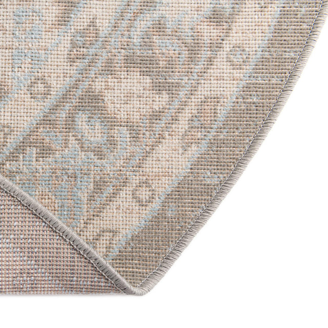 Cloud Gray 5' 3 x 5' 3 Whitney Round Area Rug