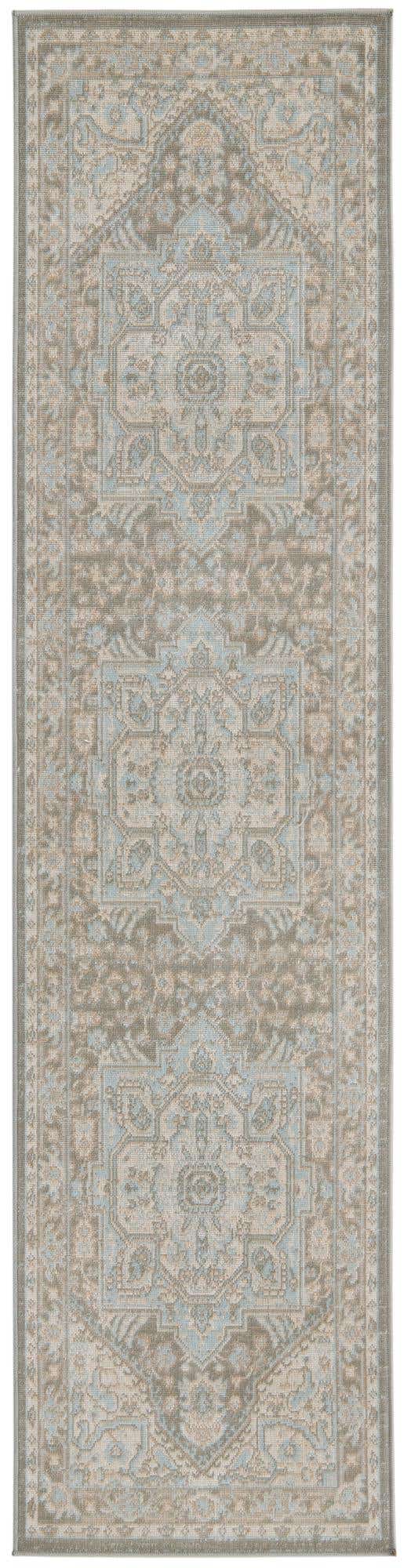 Cloud Gray 2' x 8' Whitney Runner Area Rug