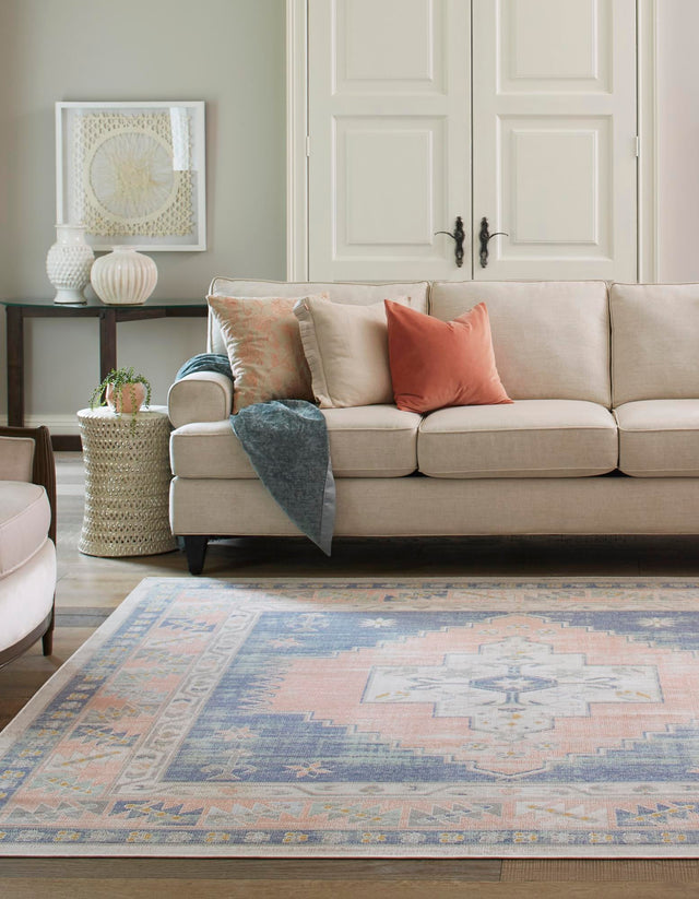 French Blue 12' x 12' Whitney Square Area Rug