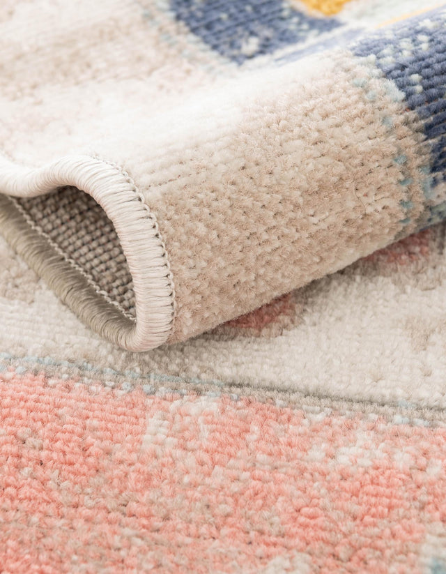 French Blue 4' x 4' Whitney Square Area Rug