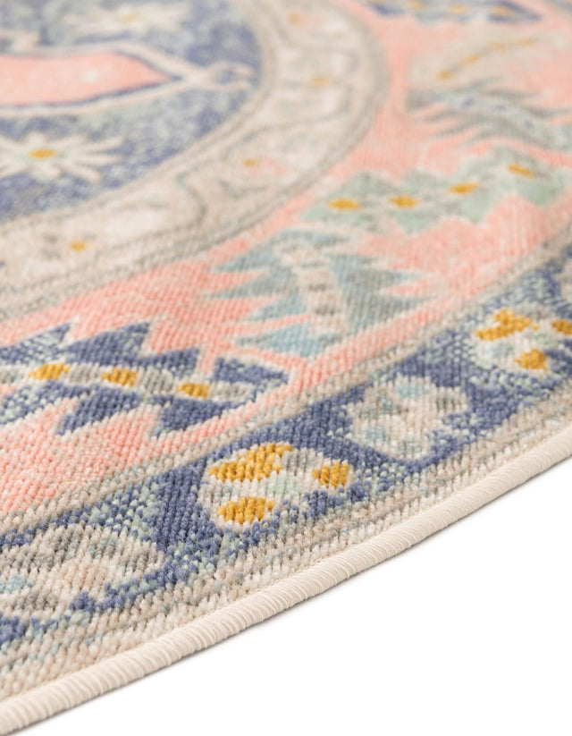 French Blue 3' x 5' 3 Whitney Oval Area Rug