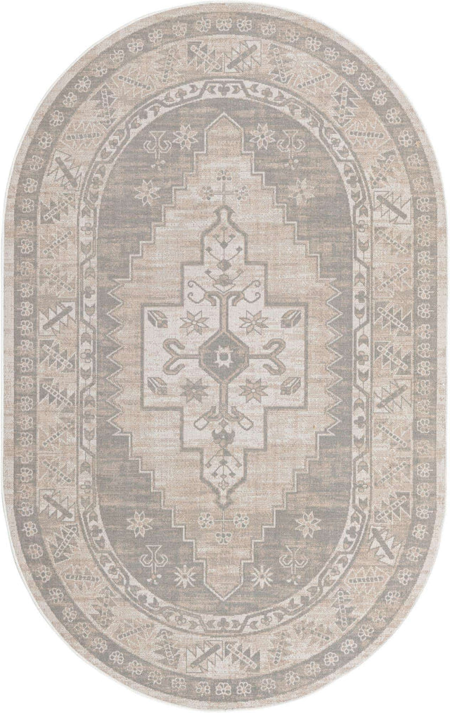 Mink 5' x 8' Whitney Oval Area Rug