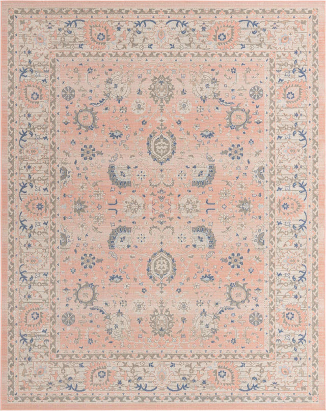 Powder Pink 9' x 12' Whitney Rectangle Area Rug