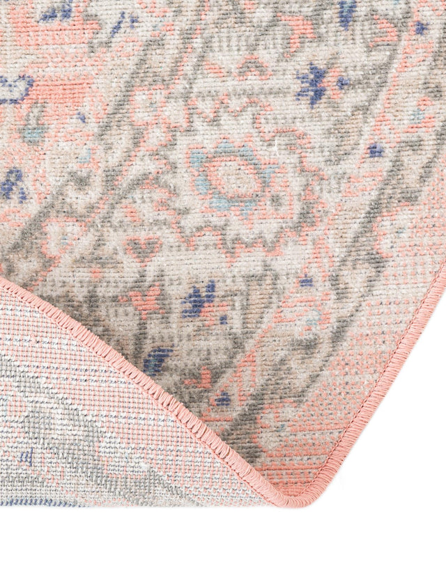 Powder Pink 8' x 10' Whitney Oval Area Rug