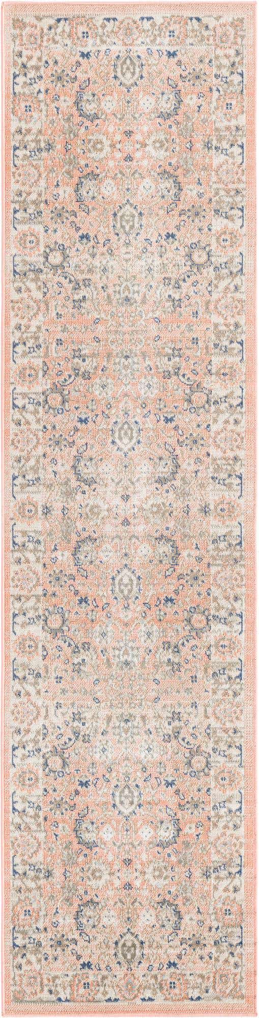 Powder Pink 2' x 8' Whitney Runner Area Rug