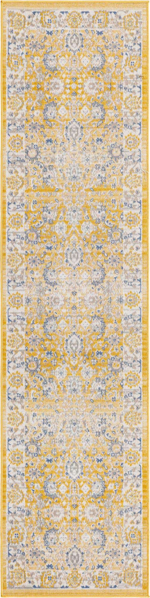 Tuscan Yellow 2' x 8' Whitney Runner Area Rug