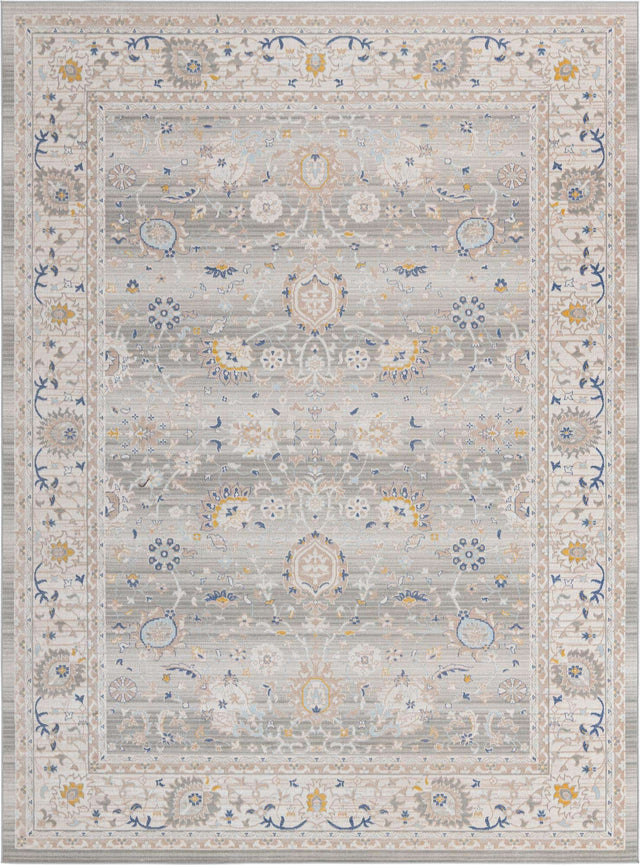 Cloud Gray 9' x 12' Whitney Rectangle Area Rug