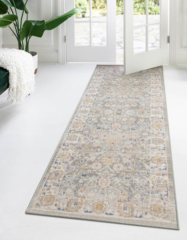 Cloud Gray 2' 7 x 12' Whitney Runner Area Rug