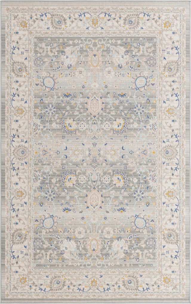 Cloud Gray 1' 4 x 1' 4 Whitney Sample Area Rug
