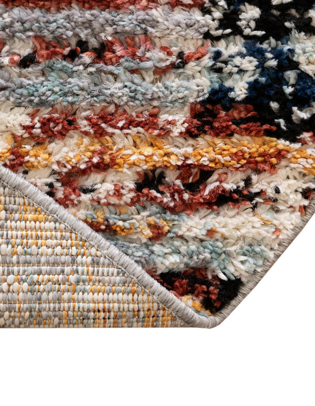 Multicolor 4' x 6' Tucson Oval Area Rug 100% Polyester Unique Modern Carpet for Dining Rooms, Living Room, Bedrooms, Office Space for Sale at Rug Engine