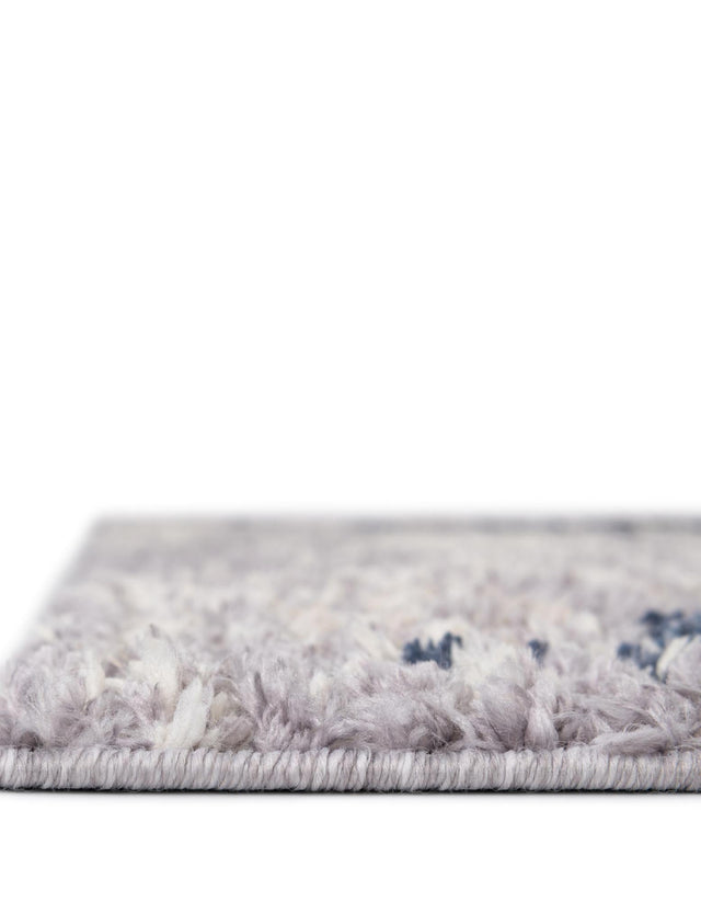Gray 2' 7 x 12' Tucson Runner Area Rug 100% Polyester Unique Modern Carpet for Dining Rooms, Living Room, Bedrooms, Office Space for Sale at Rug Engine
