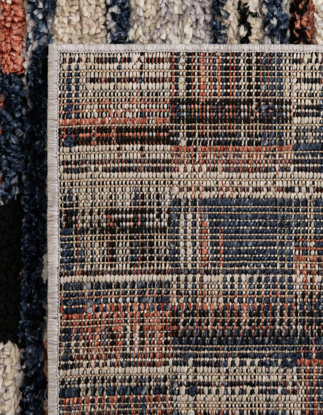 Multicolor 4' x 6' Tucson Rectangle Area Rug 100% Polyester Unique Modern Carpet for Dining Rooms, Living Room, Bedrooms, Office Space for Sale at Rug Engine
