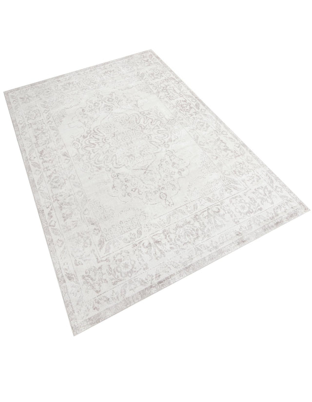 Ivory 9' x 12' Oxford Rectangle Area Rug Traditional Design 100% Polypropylene Carpet for Living Room, Bedrooms, Dining, Office for Sale at Rug Engine