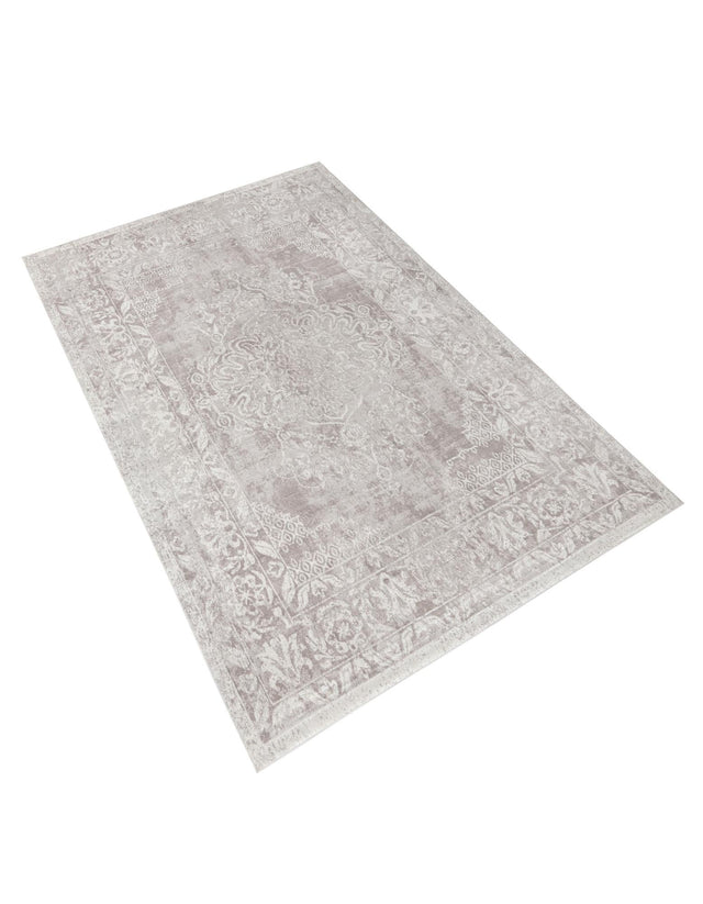 Gray 10' x 14' Oxford Rectangle Area Rug Traditional Design 100% Polypropylene Carpet for Living Room, Bedrooms, Dining, Office for Sale at Rug Engine