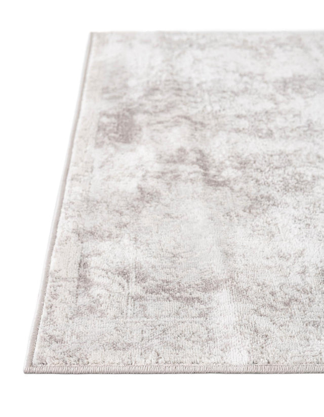 Gray 7' 1 x 7' 1 Oxford Octagon Area Rug Traditional Design 100% Polypropylene Carpet for Living Room, Bedrooms, Dining, Office for Sale at Rug Engine