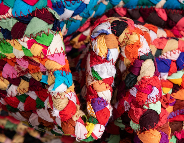 13 pcs Multicolor 0' 9 x 2' 6 Braided Chindi Indoor Stair Treads Accent Area Rug Staircase Set 100% Cotton Hand Braided Natural Eco-Friendly Boho Style Modern Carpet for Living Rooms Dining Office Dorm for Sale at Rug Engine