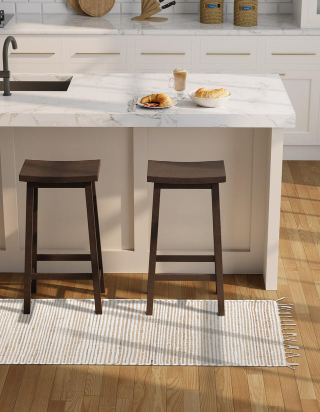 Natural 2' 7 x 10' Chindi Jute Runner Area Rug Interior Design Home Decor Carpet Mat for Sale at Rug Engine