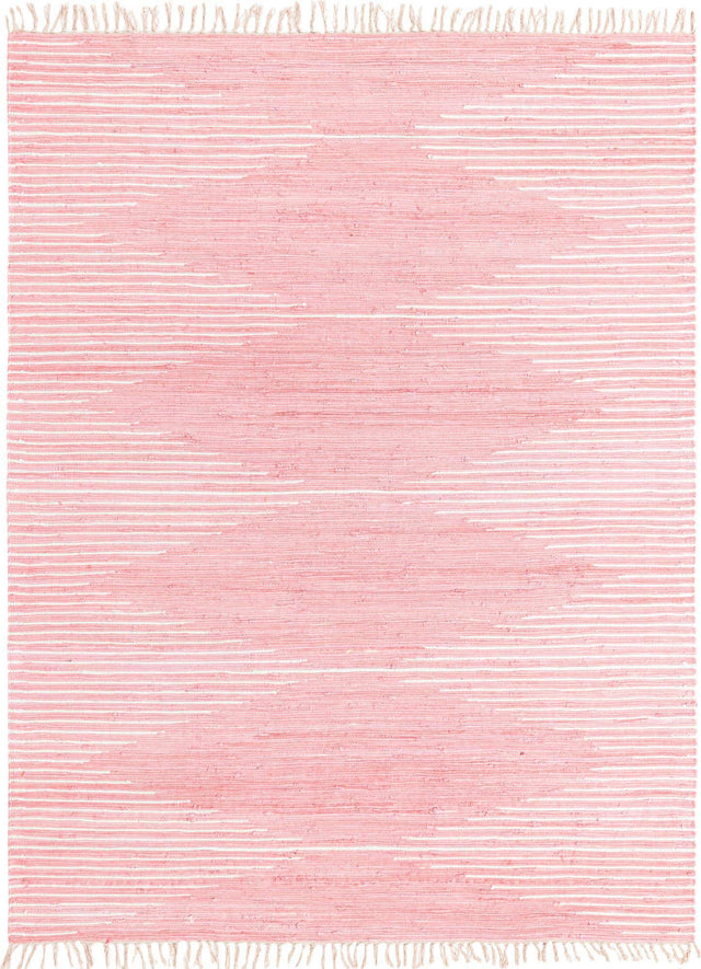 Rose 8' x 11' Chindi Cotton Rectangle Area Rug Interior Design Home Decor Carpet Mat for Sale at Rug Engine