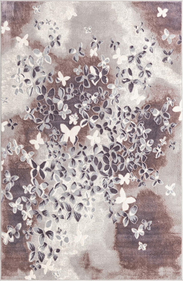 Violet 1' 4 x 1' 4 Vince Camuto Sample Area Rug Durable Easy Clean Modern Carpet for Unique Home Interior Decorating for Sale at Rug Engine