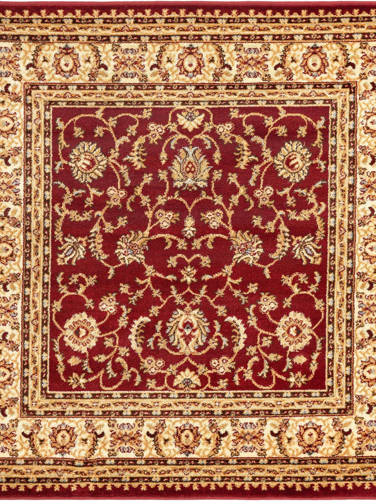 Red 5' 3 x 5' 3 Voyage Square Area Rug