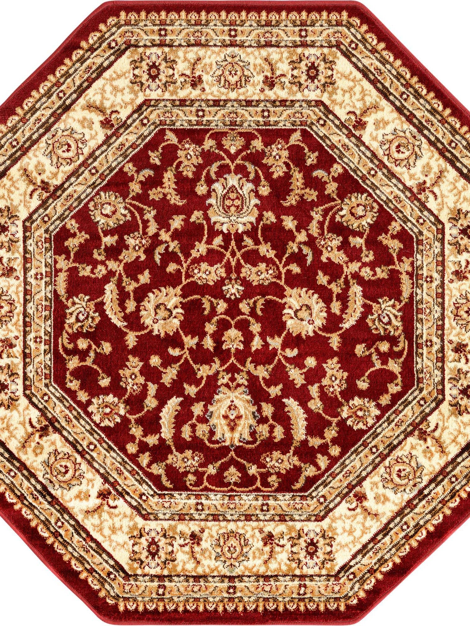 Red 5' 3 x 5' 3 Voyage Rectangle Area Rug