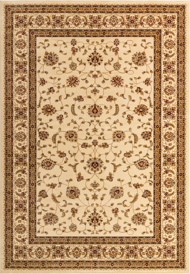 Cream 10' x 14' 1 Voyage Rectangle Area Rug