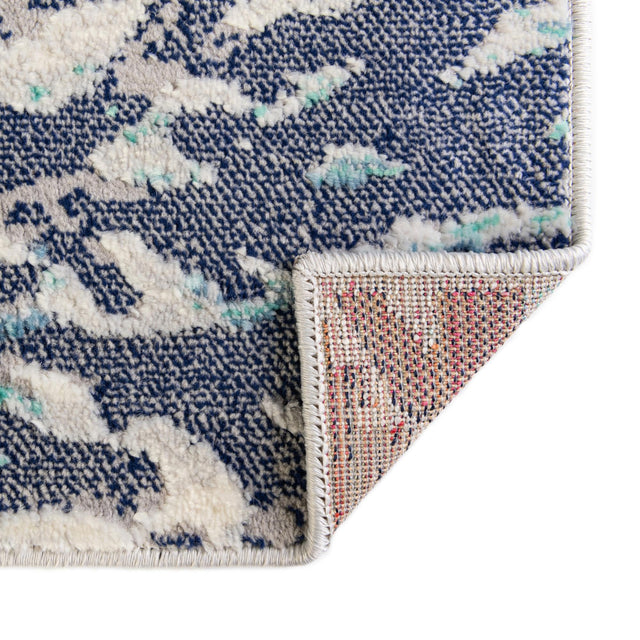 Multicolor 9' x 12' Ariel Rectangle Area Rug 70% Polypropylene & 30% Polyester Easy Clean Living Room Bedroom Dining Office Carpet for Sale at Rug Engine