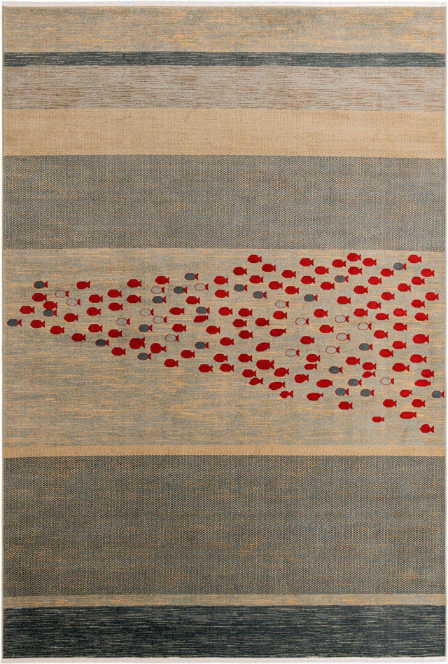 Blue 10' x 14' 1 Fars Rectangle Area Rug 100% Polypropylene Unique Traditional Carpet for Classical Living, Dining Room & Office Spaces for Sale at Rug Engine