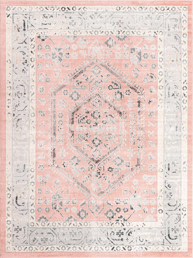 Rose 9' x 12' Aurelia Rectangle Area Rug 100% Polypropylene & Jute Backing Living Dining Room Bedroom Office Traditional Carpet for Sale at Rug Engine