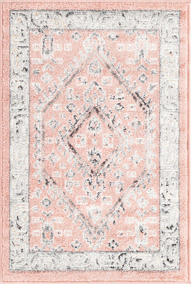 Rose 2' x 3' Aurelia Rectangle Area Rug 100% Polypropylene & Jute Backing Living Dining Room Bedroom Office Traditional Carpet for Sale at Rug Engine