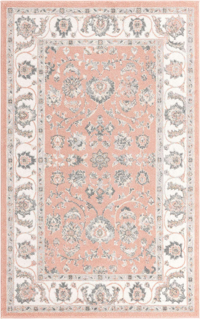 Rose 5' x 8' Aurelia Rectangle Area Rug 100% Polypropylene & Jute Backing Living Dining Room Bedroom Office Traditional Carpet for Sale at Rug Engine