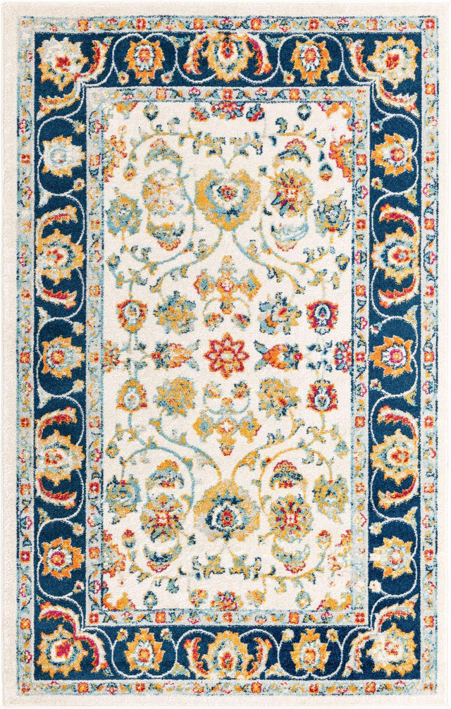 Multicolor 5' x 8' Aurelia Rectangle Area Rug 100% Polypropylene & Jute Backing Living Dining Room Bedroom Office Traditional Carpet for Sale at Rug Engine