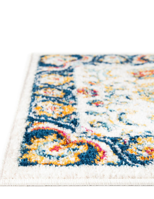 Multicolor 2' 7 x 12' Aurelia Runner Area Rug 100% Polypropylene & Jute Backing Living Dining Room Bedroom Office Traditional Carpet for Sale at Rug Engine
