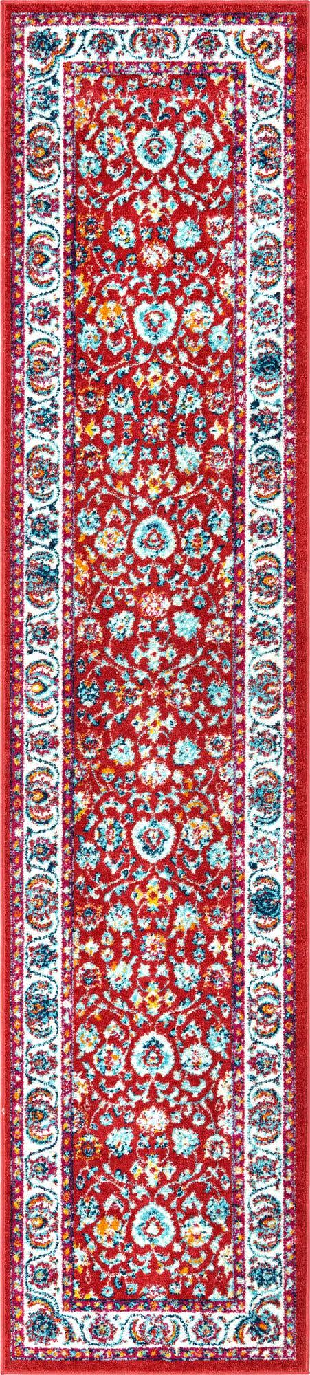 Magenta 2' 7 x 12' Aurelia Runner Area Rug 100% Polypropylene & Jute Backing Living Dining Room Bedroom Office Traditional Carpet for Sale at Rug Engine