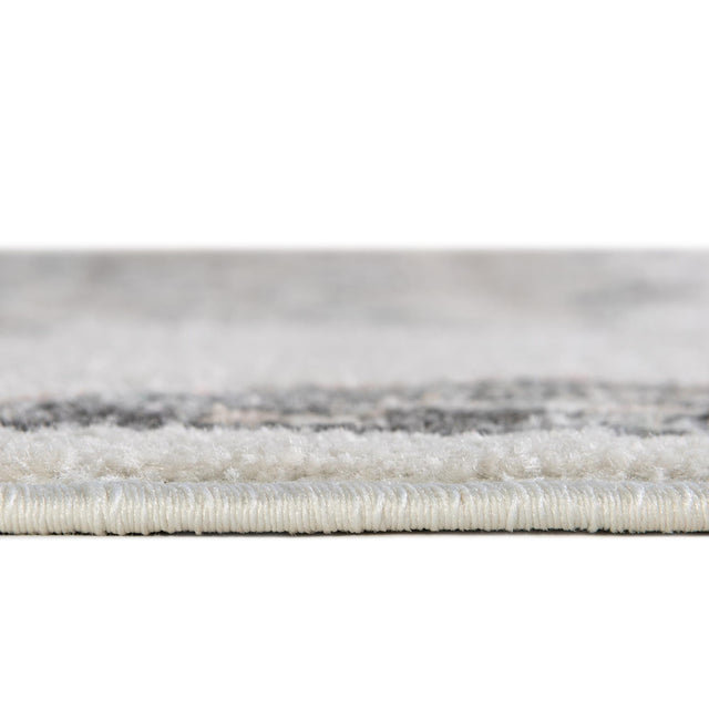 Ivory 2' x 3' Parker Rectangle Area Rug Traditional Motif Classic Design Stain Resistant Carpet for Living, Dining, Bedrooms, Kitchen, Office for Sale at Rug Engine