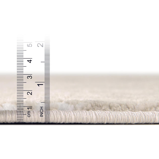 Beige 7' 10 x 7' 10 Rushmore Octagon Area Rug 55% Polypropylene & 45% Polyester Durable Quality Carpet for Indoor Home Decorating for Sale at Rug Engine