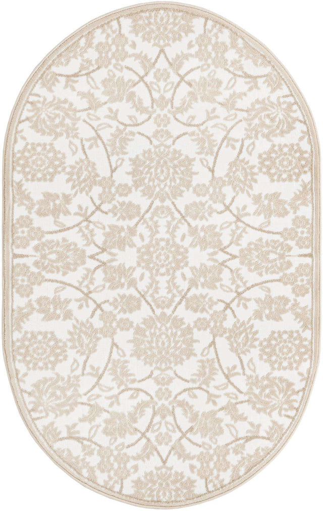 Snow White 3' 3 x 5' 3 Rushmore Oval Area Rug 55% Polypropylene & 45% Polyester Durable Quality Carpet for Indoor Home Decorating for Sale at Rug Engine
