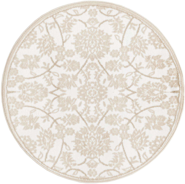 Snow White 3' 3 x 3' 3 Rushmore Round Area Rug 55% Polypropylene & 45% Polyester Durable Quality Carpet for Indoor Home Decorating for Sale at Rug Engine